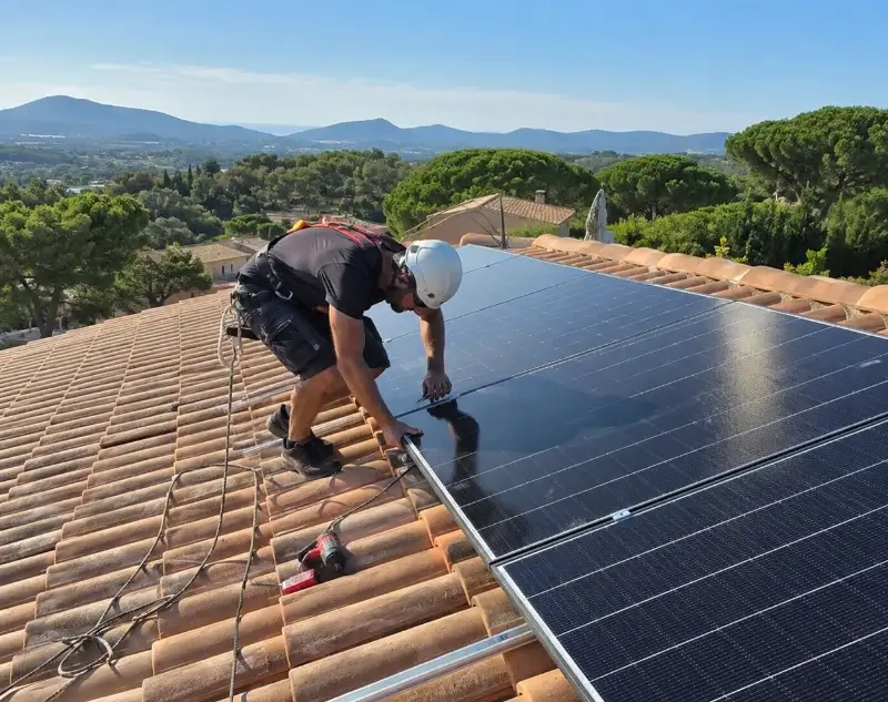 Installateur panneaux solaires Condrieu — pose photovoltaïque sur toiture